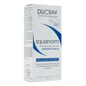 Ducray Squanorm Sampon Tratament pentru matreata grasa, 200 ml, Pierre Fabre