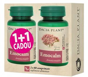 Emocalm 1+1 CADOU, 2 x 60 cp, Dacia Plant
