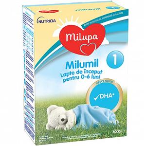 Lapte formula de inceput Milupa Milumil 1, 600g