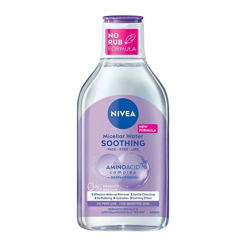 Apa micelara pentru ten sensibil, 5 in 1, Nivea, 400 ml