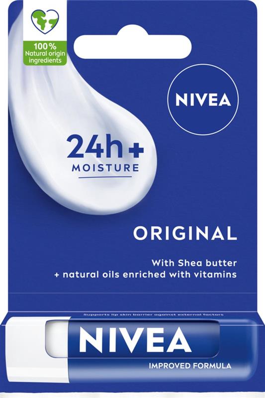 Balsam de buze Original, 4.8 g, Nivea