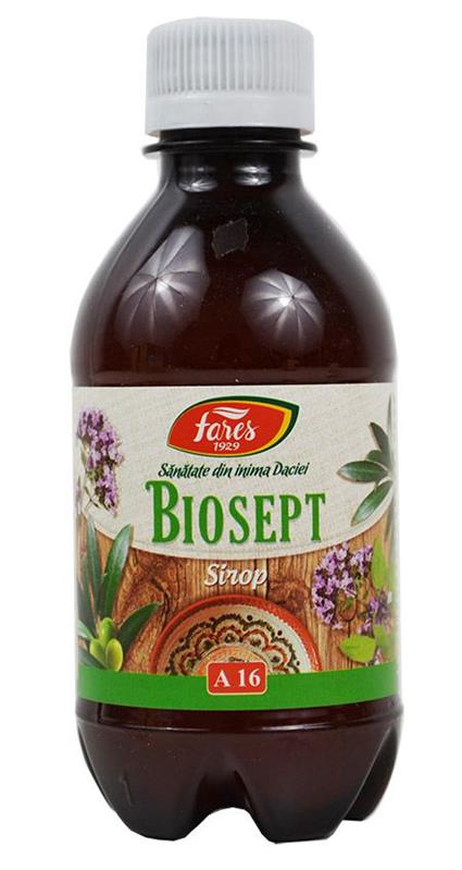 Biosept sirop A16  250 ml Fares
