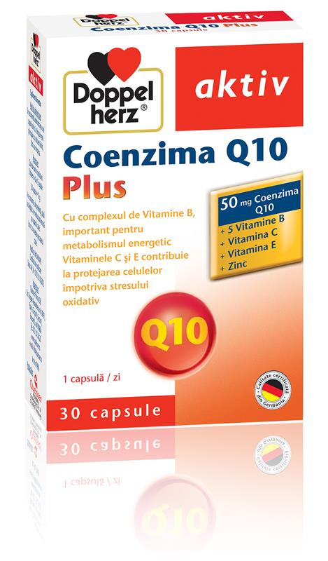 Doppel Herz Coenzima Q10 Plus 30 comprimate
