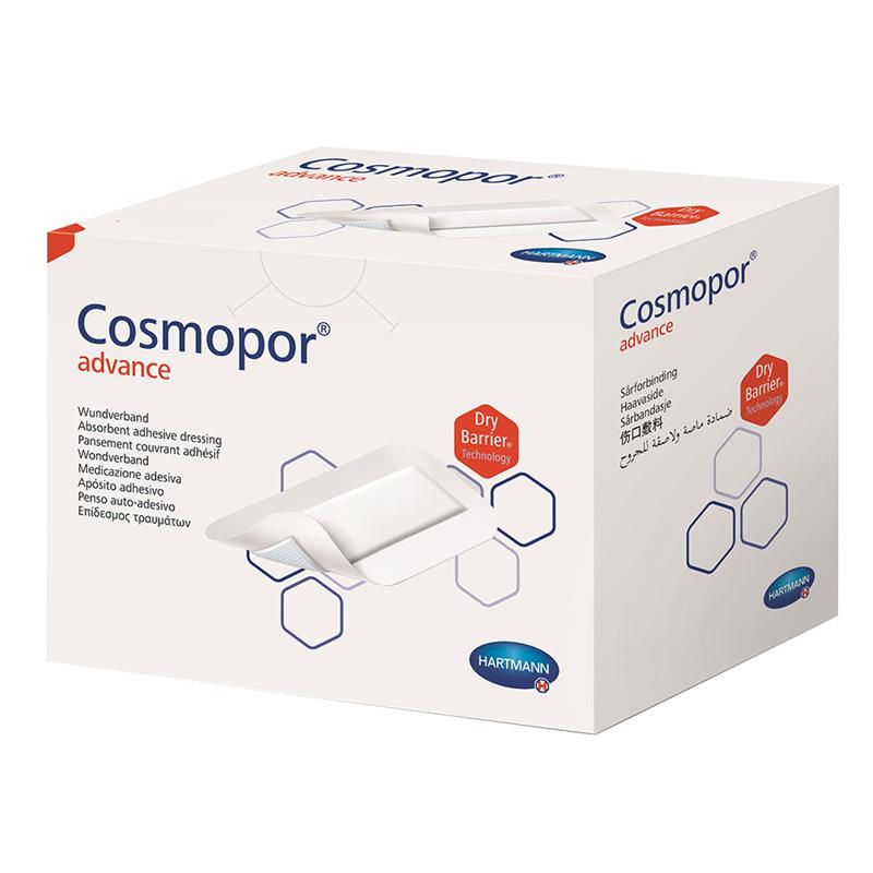 Cosmopor advance, 7.2 cm x 5 cm, Hartmann