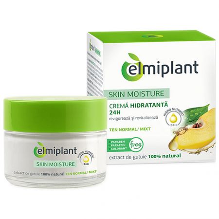 Crema de zi SkinMoisture Elmiplant pentru ten normal si mixt 50 ml