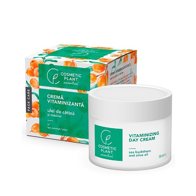 Crema Vitaminizanta de Zi Cu Ulei de Catina si Masline Cosmetic Plant 50 ml