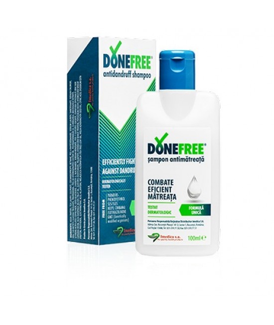 DoneFree antidandruff shampoo, 100ml