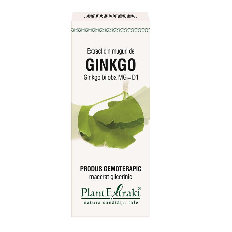 Extract din muguri de Ginkgo 50 ml Plant Extrakt