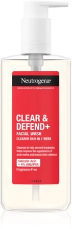 Gel de curatare faciala cu acid salicilic, Neutrogena, 200 ml