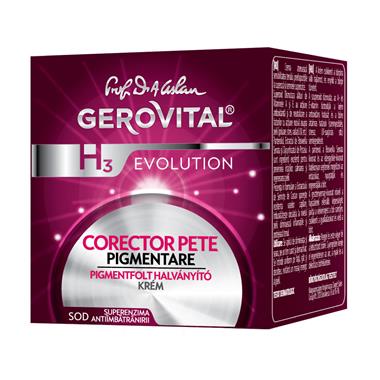 Gerovital Crema Corector Pete Pigmentare 50 ml