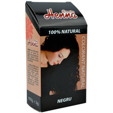 HENNA Sonia BLACK-Colorant de par negru