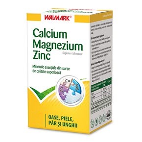 CALCIU MAGNEZIU ZINC 30 TABLETE