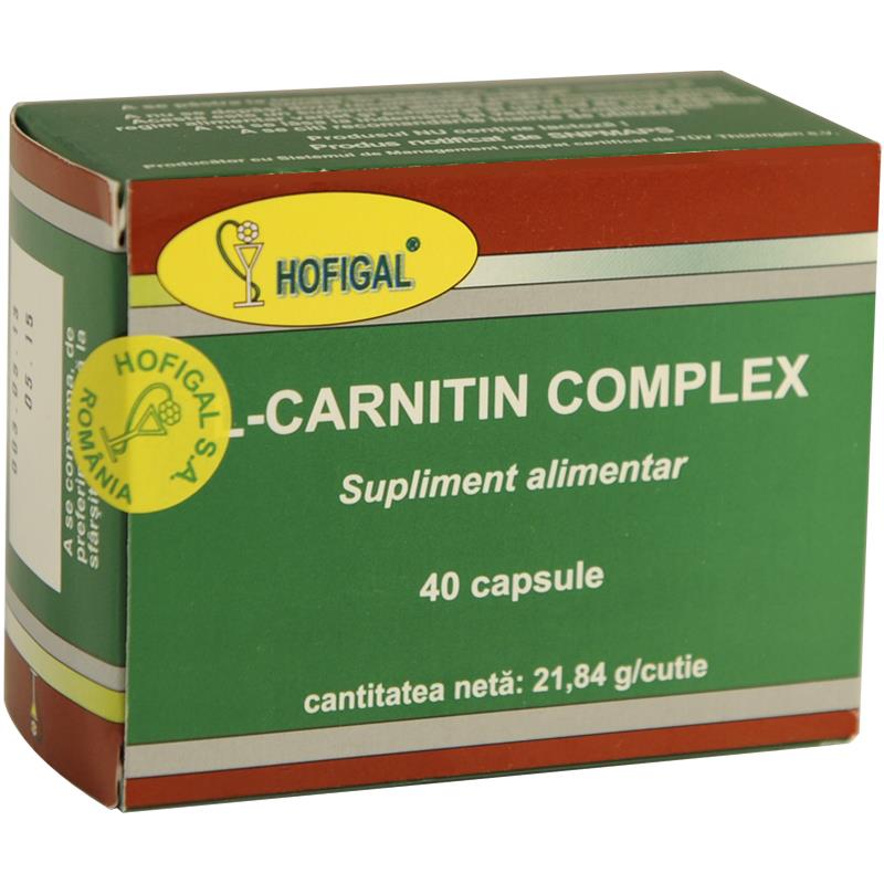 L-Carnitin Complex Hofigal 40 capsule