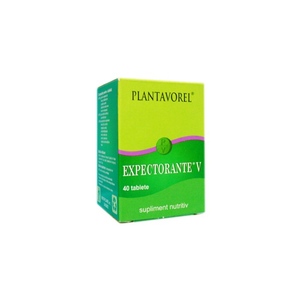Expectorante V  Plantavorel 40 tablete