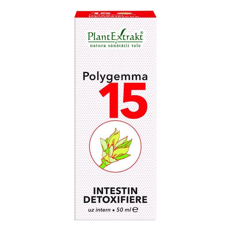 Polygemma 15 Intestin Detoxifiere - 50 ml Plant Extrakt