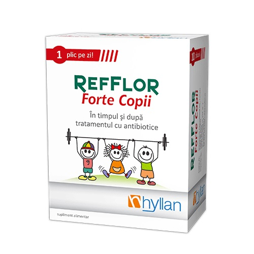 Refflor Forte Copii, 10 plicuri, Hyllan