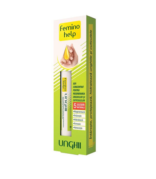 Ser Concentrat Pentru Regenerarea Unghilor si Cuticulelor Femino Help 2 ml