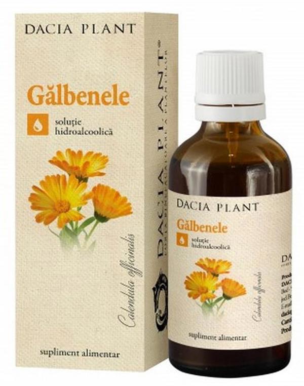 Solutie hidroalcoolica Galbenele, Dacia Plant, 50 ml