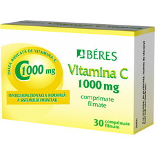 Vitamina C 1000mg Beres, 30comprimate