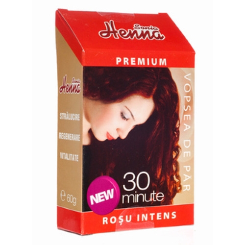 Vopsea Par Henna Sonia Premium Rosu Intens, Kian Cosmetics, 60 g